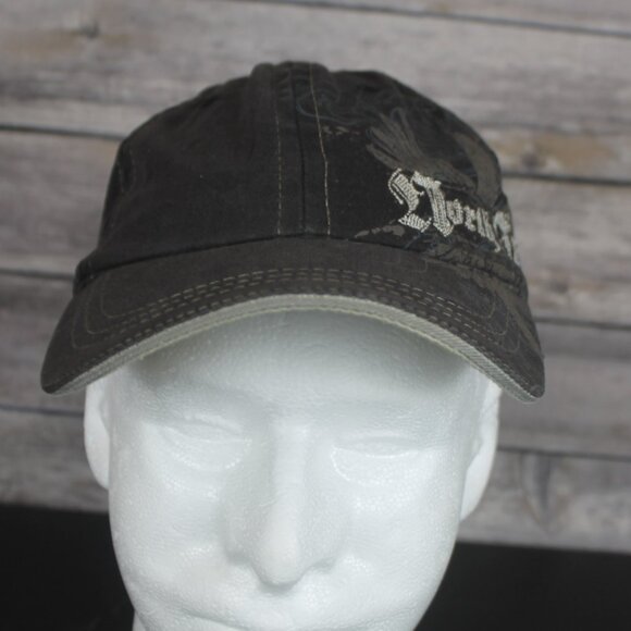 CRAZY SHIRT HAWAIN NORTH SHORE Gray Baseball Hat Embroidered Cap Adjustable Back - Picture 4 of 10